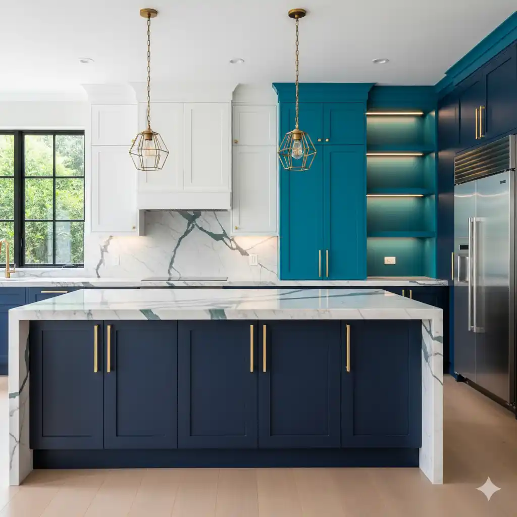 Contemporary kitchen renovation project