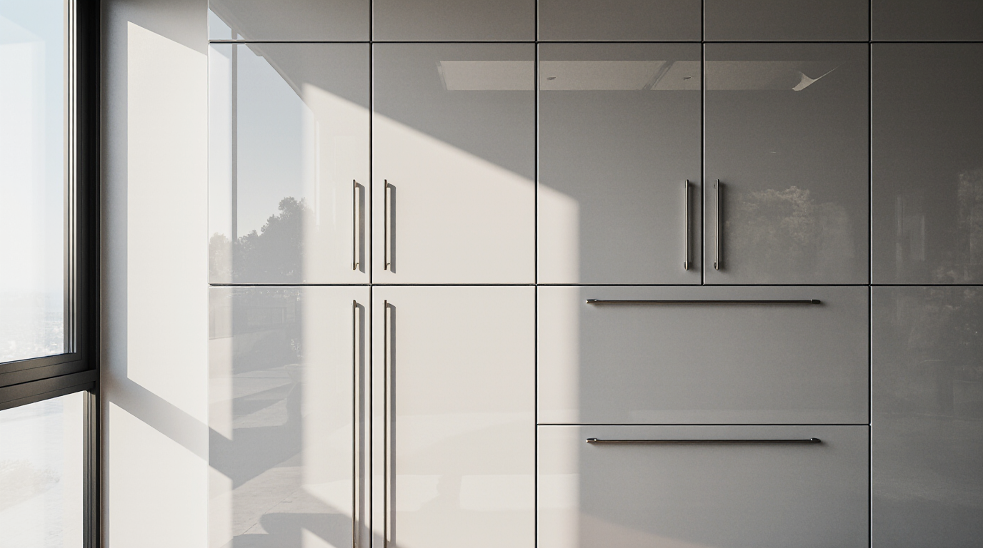 Glossy Cabinets