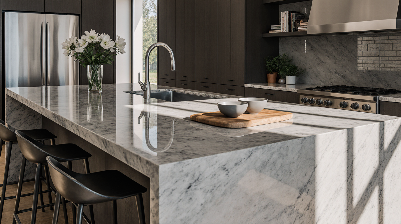 Custom Island Countertop