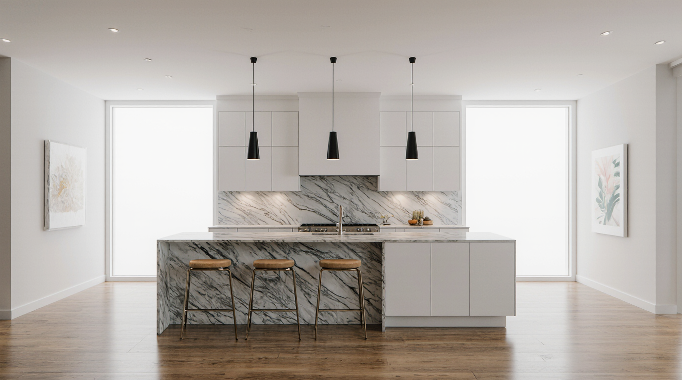 Luxury White Kitchen