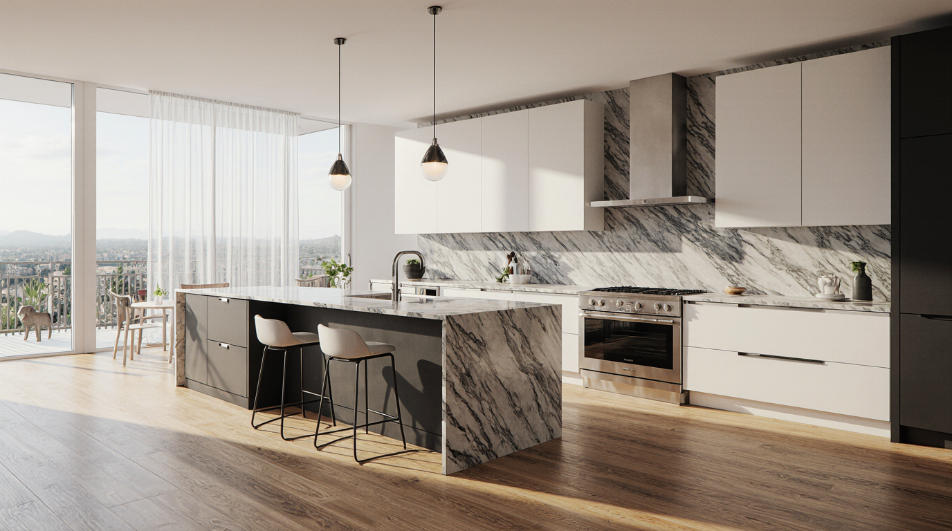 Modern European Kitchen