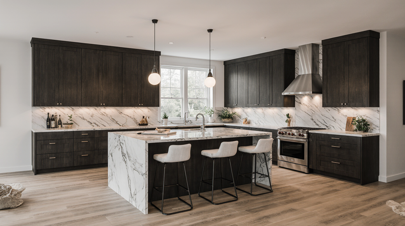 L Shaped Kitchen Designs With Island