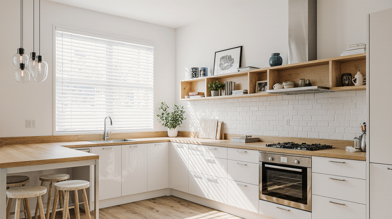 L Shaped Kitchen Design For Small Kitchens