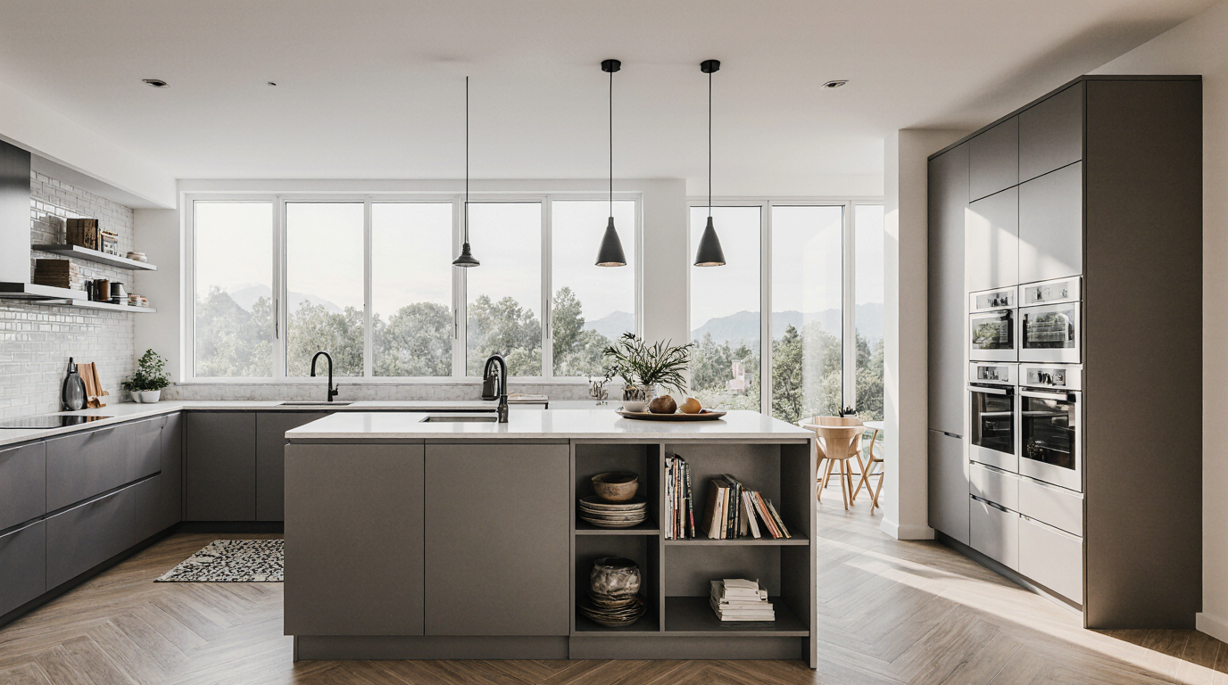 Small U Shaped Kitchen