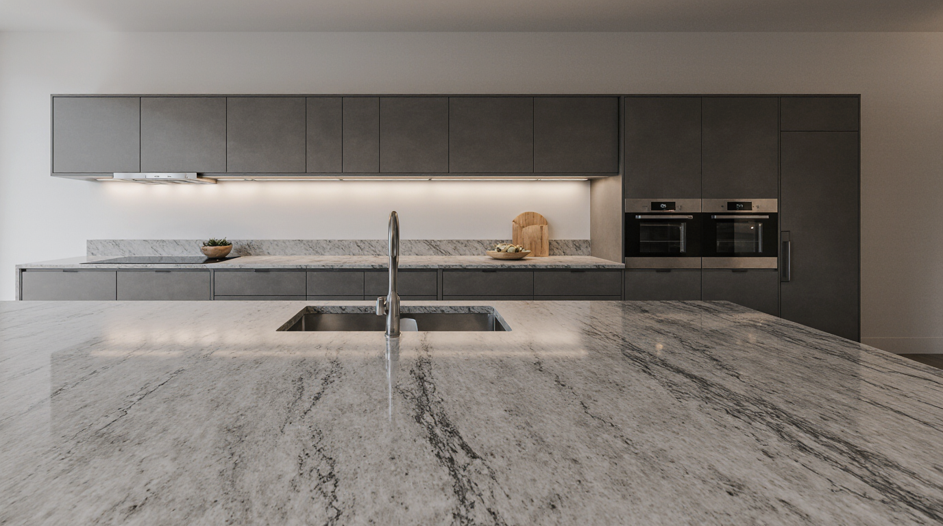 Grey Kitchen Countertops