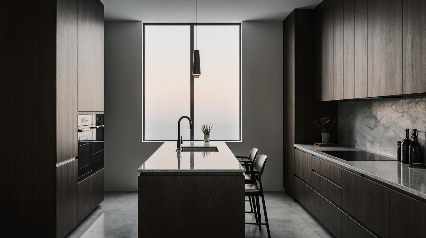 Modern Colored Kitchen Cabinets