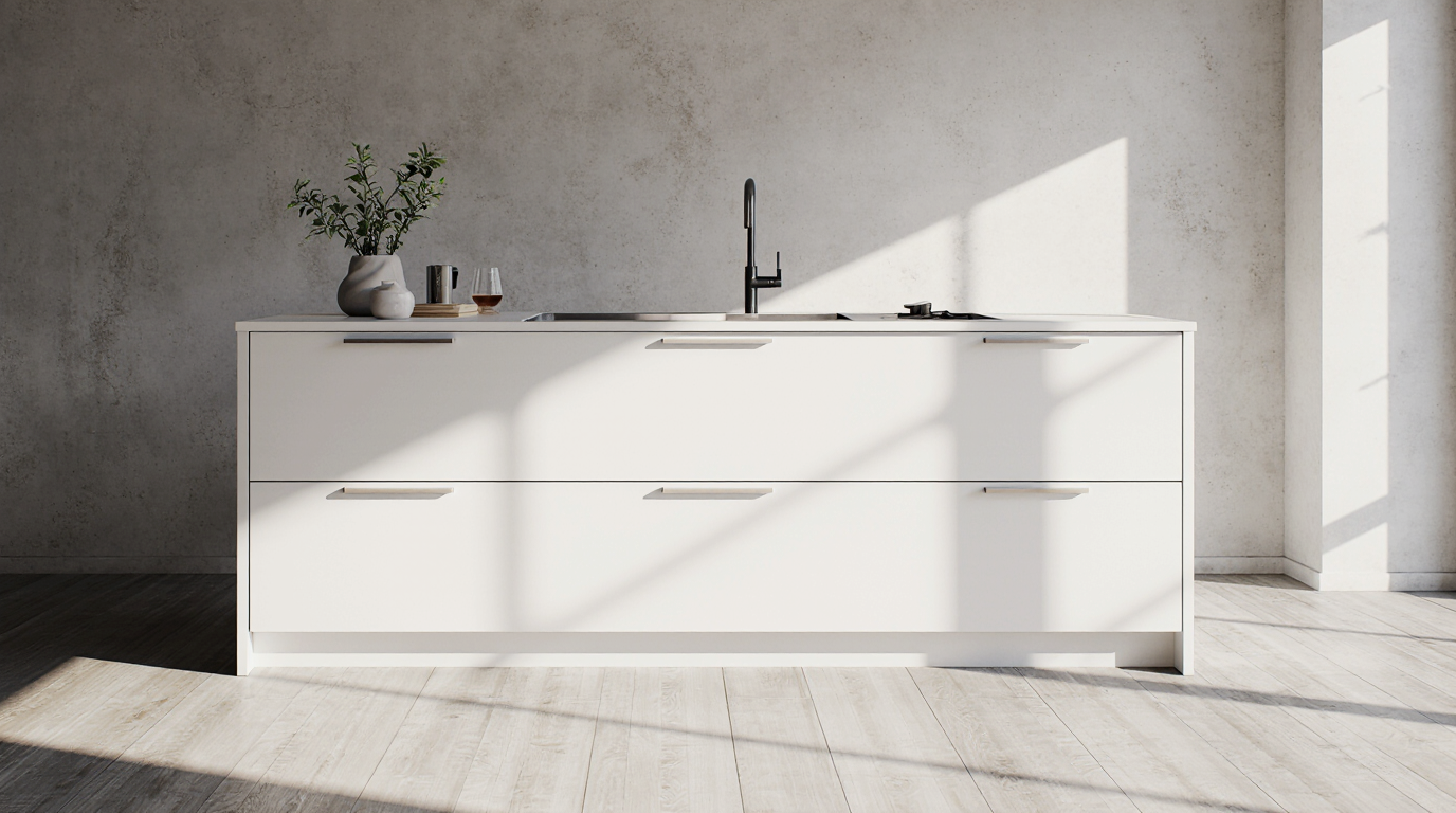 Modern White Cabinet