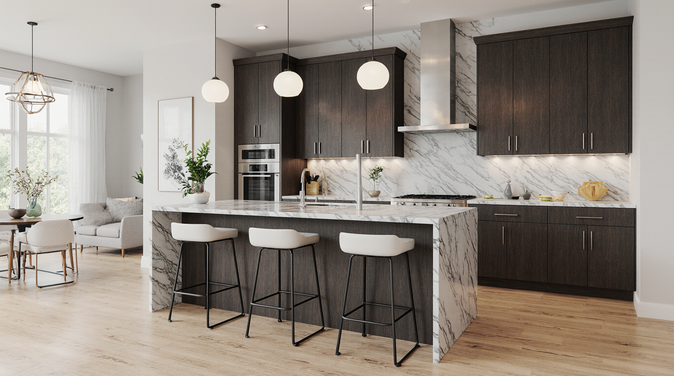 Small Kitchen with Peninsula