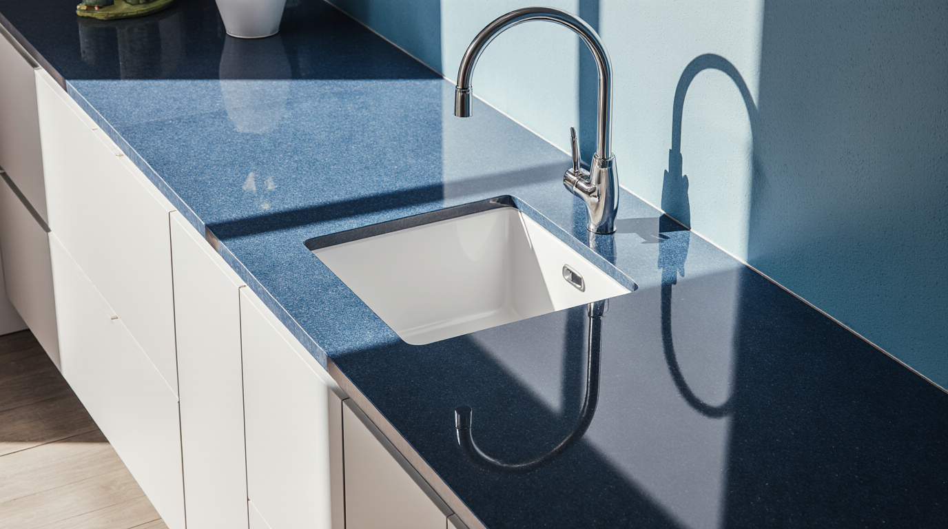 Blue Countertops