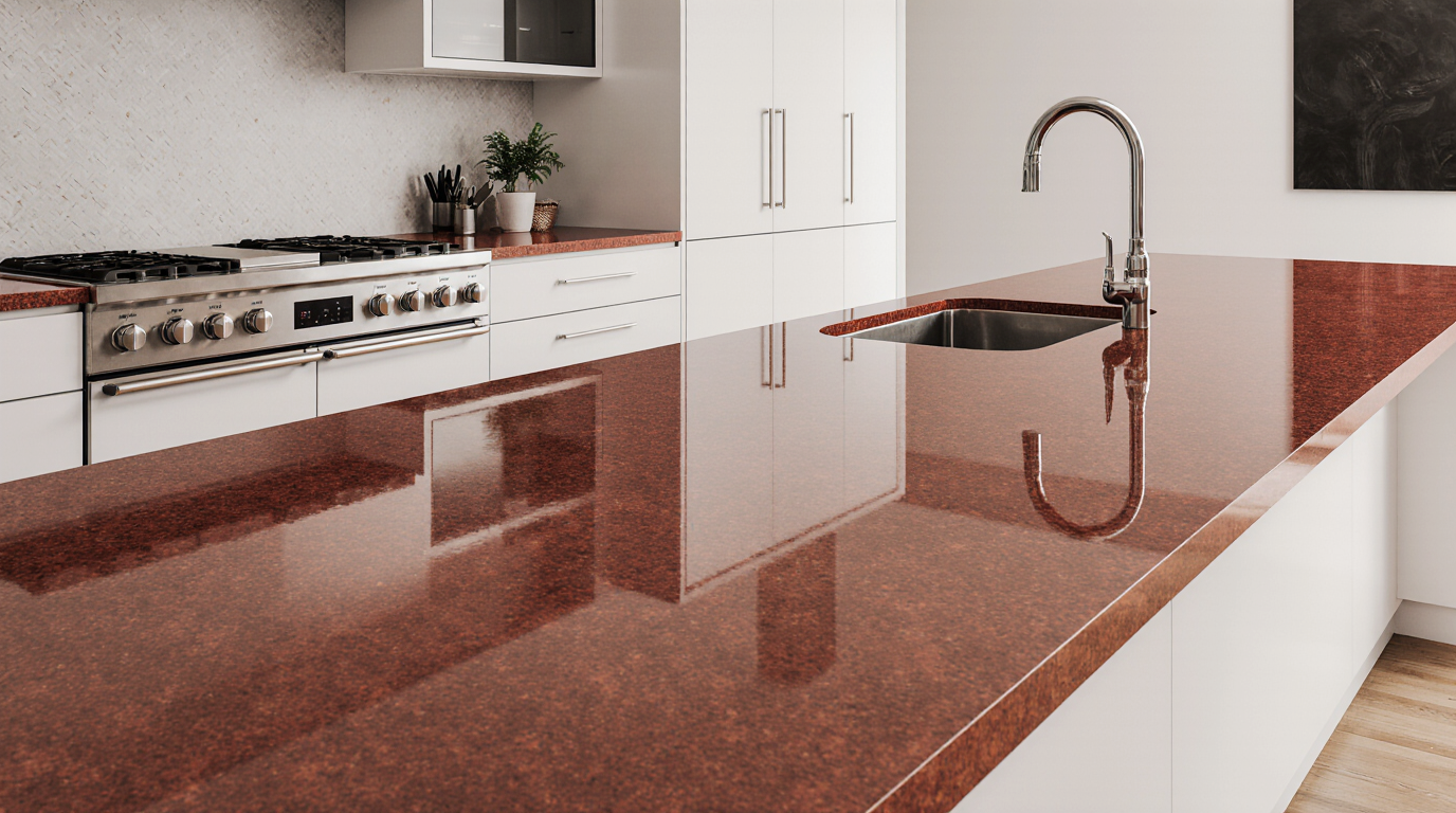 Red Countertop
