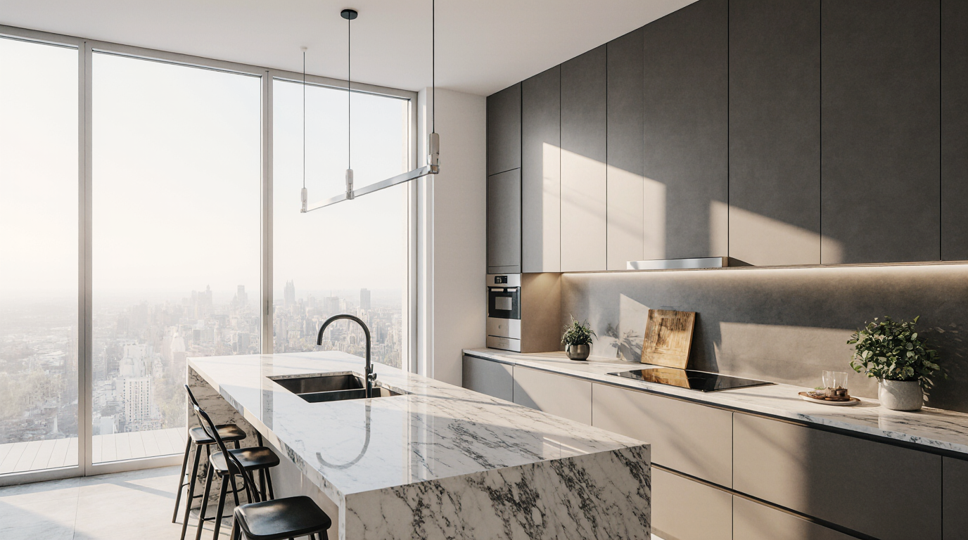 White Quartz Countertops