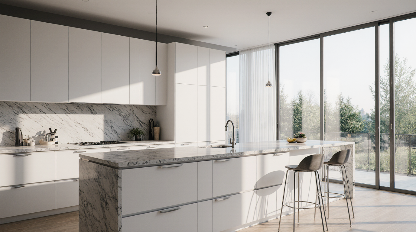 Modern Cabinet White Sarasota County FL