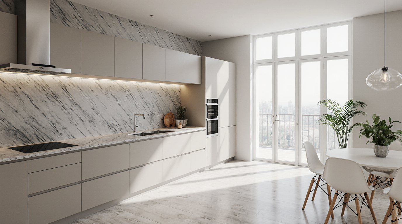 Modern Thin Shaker Cabinets