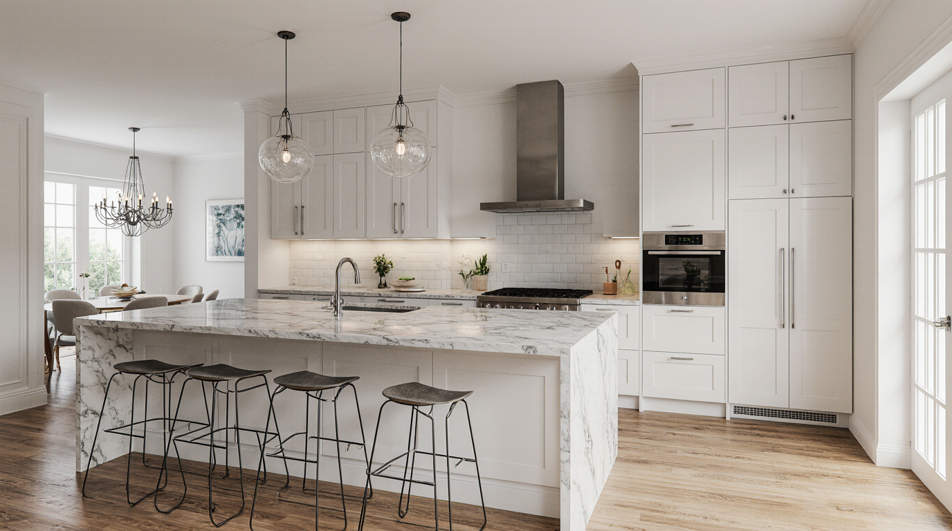 White Shaker Cabinets