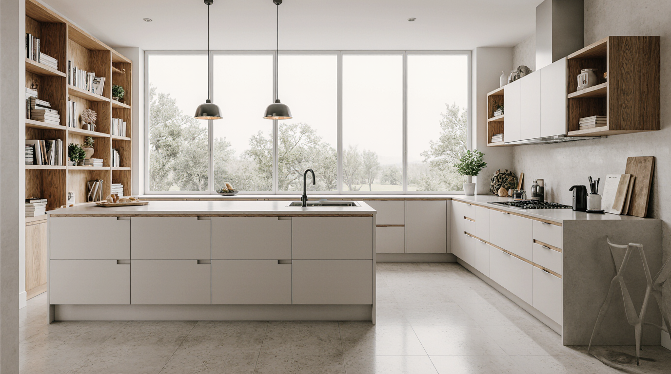 Modern Prefab Kitchen Cabinets