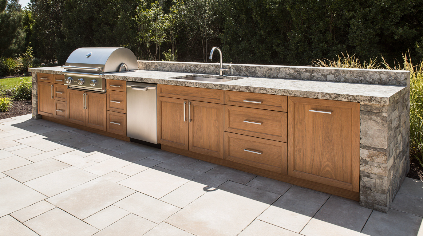 Custom Outdoor Cabinets Sarasota County FL