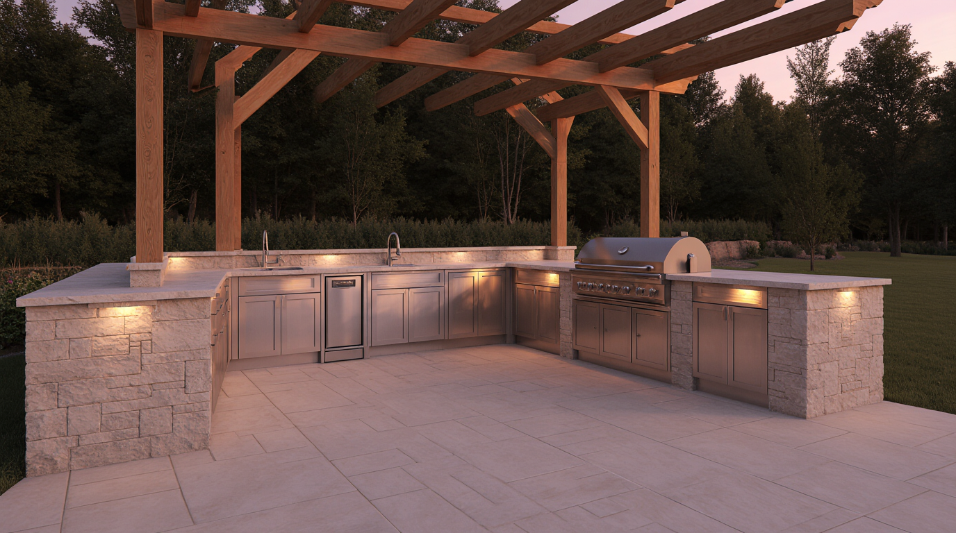 Exterior Kitchen Cabinets