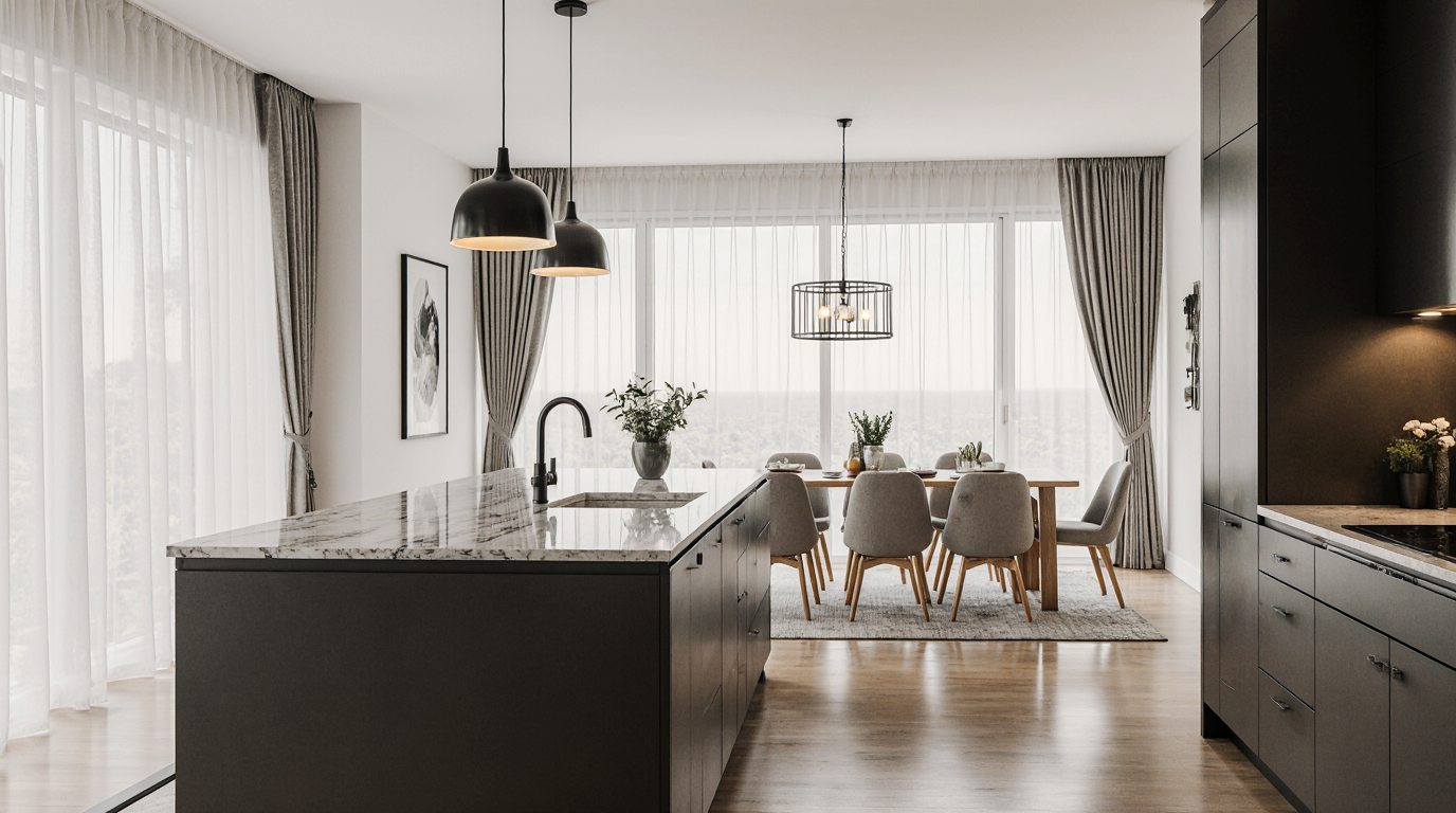Kitchen Dining Area Design
