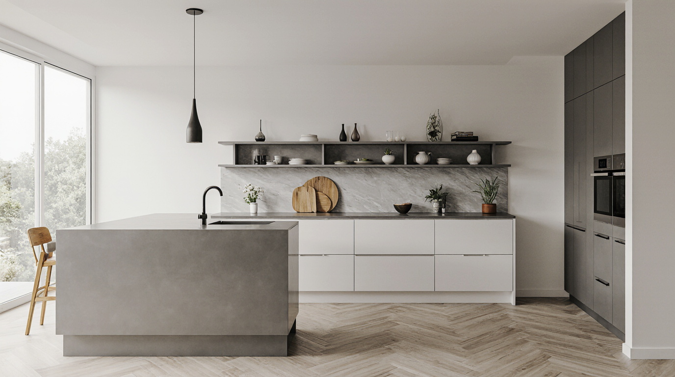 Frameless Shaker Cabinets Sarasota County FL