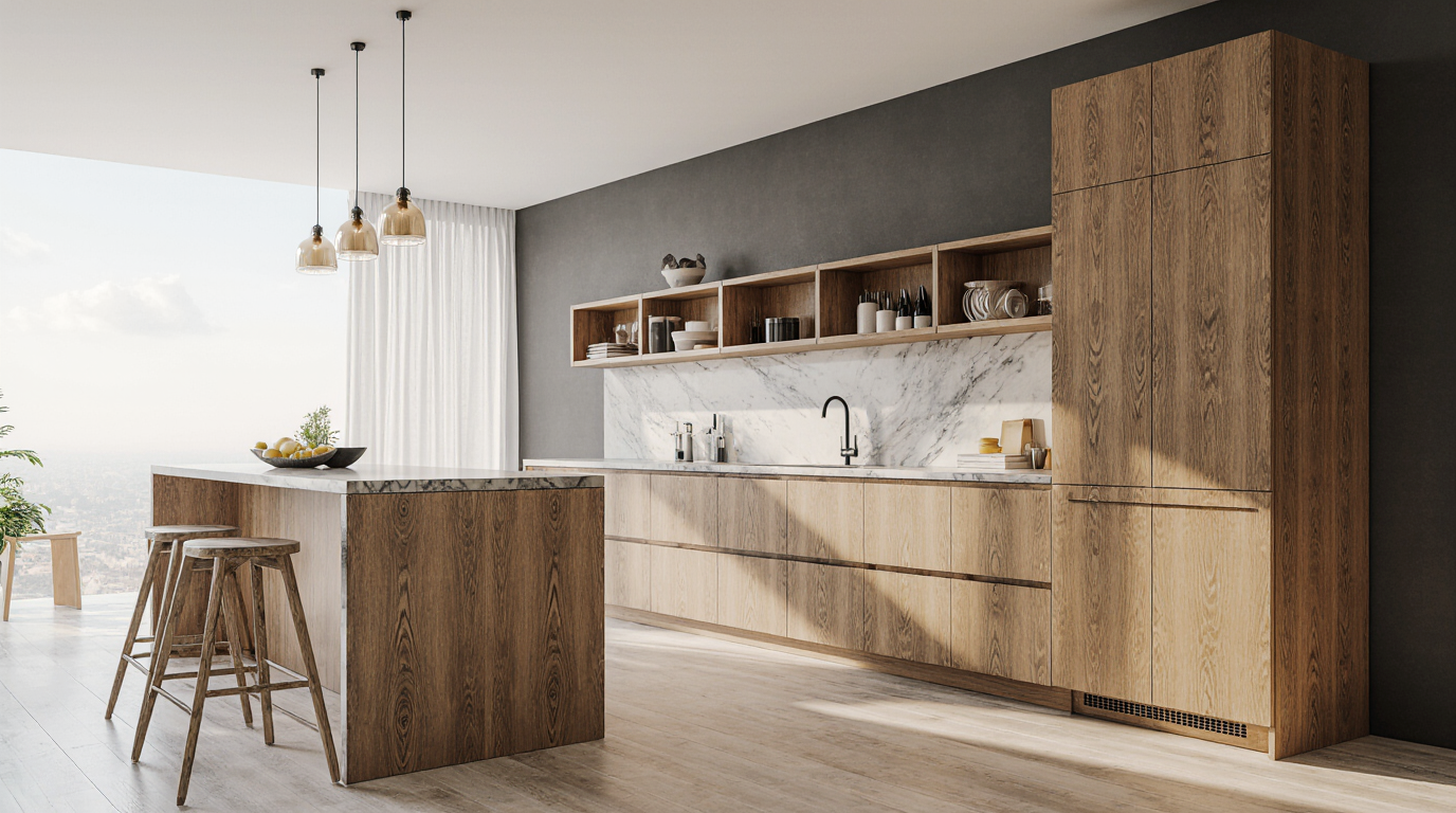 Frameless Wood Cabinets Sarasota County FL