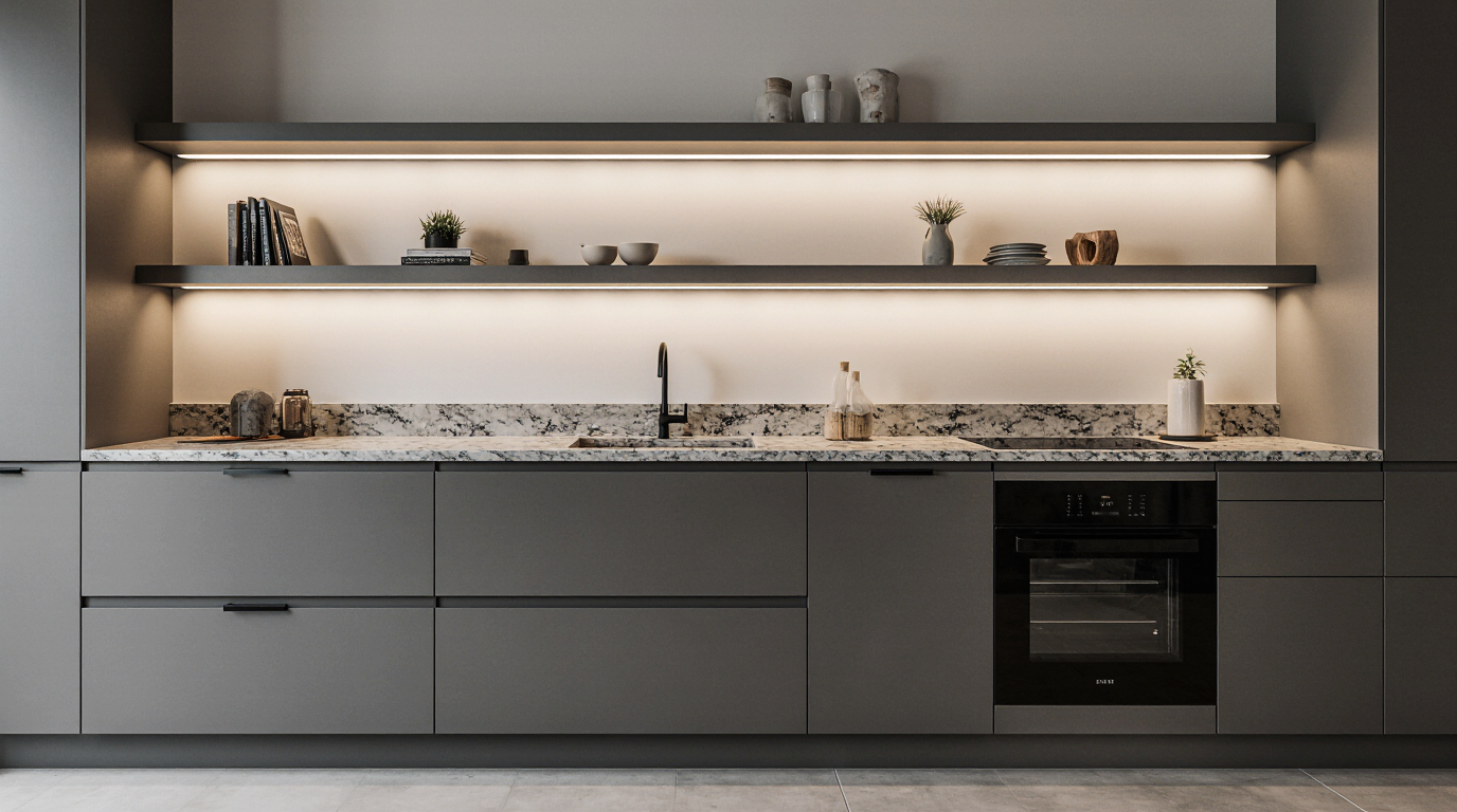 Custom Contemporary Kitchen Cabinets