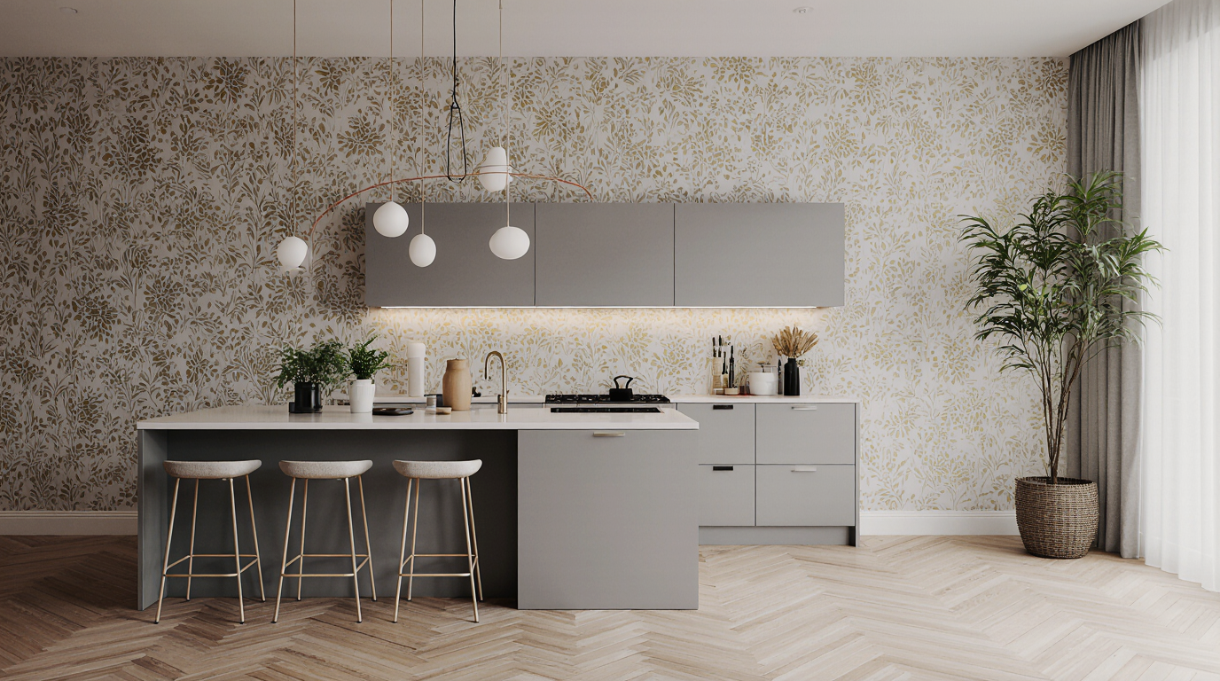 Modern Kitchen Wallpaper Sarasota County FL
