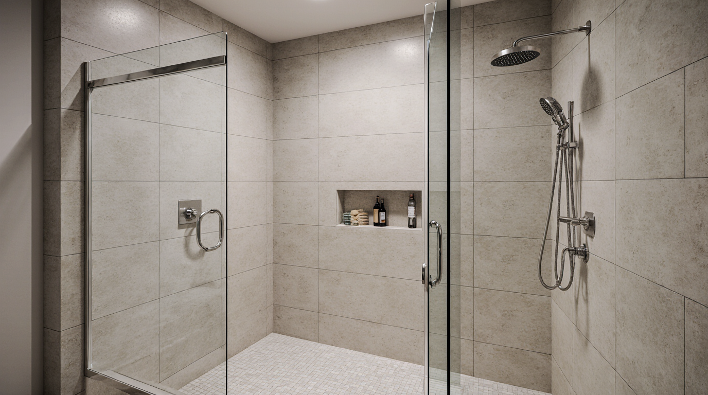 Modern Shower Sarasota County FL