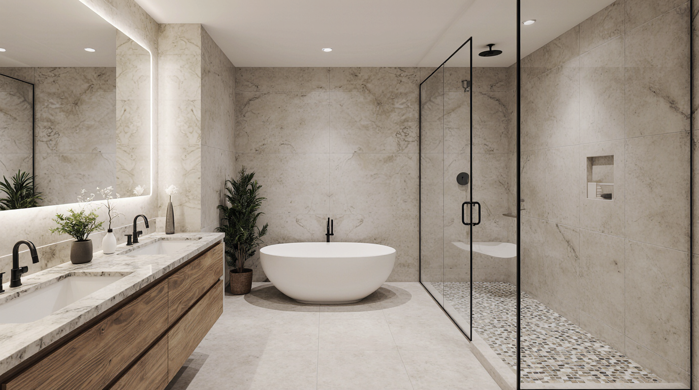 Modern Bathroom Renovations Sarasota County FL