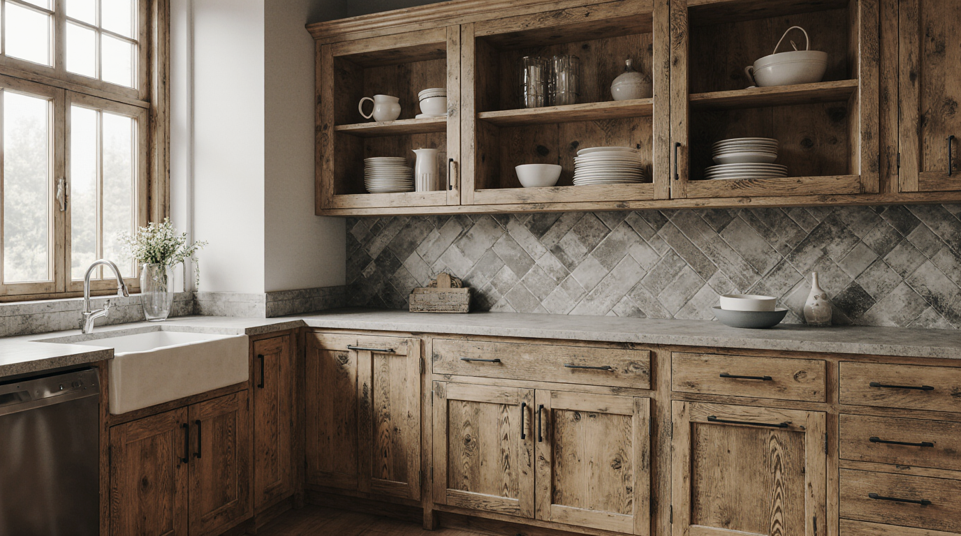Custom Rustic Cabinets