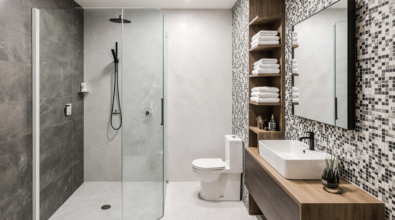 Luxury Bathroom Wallpaper