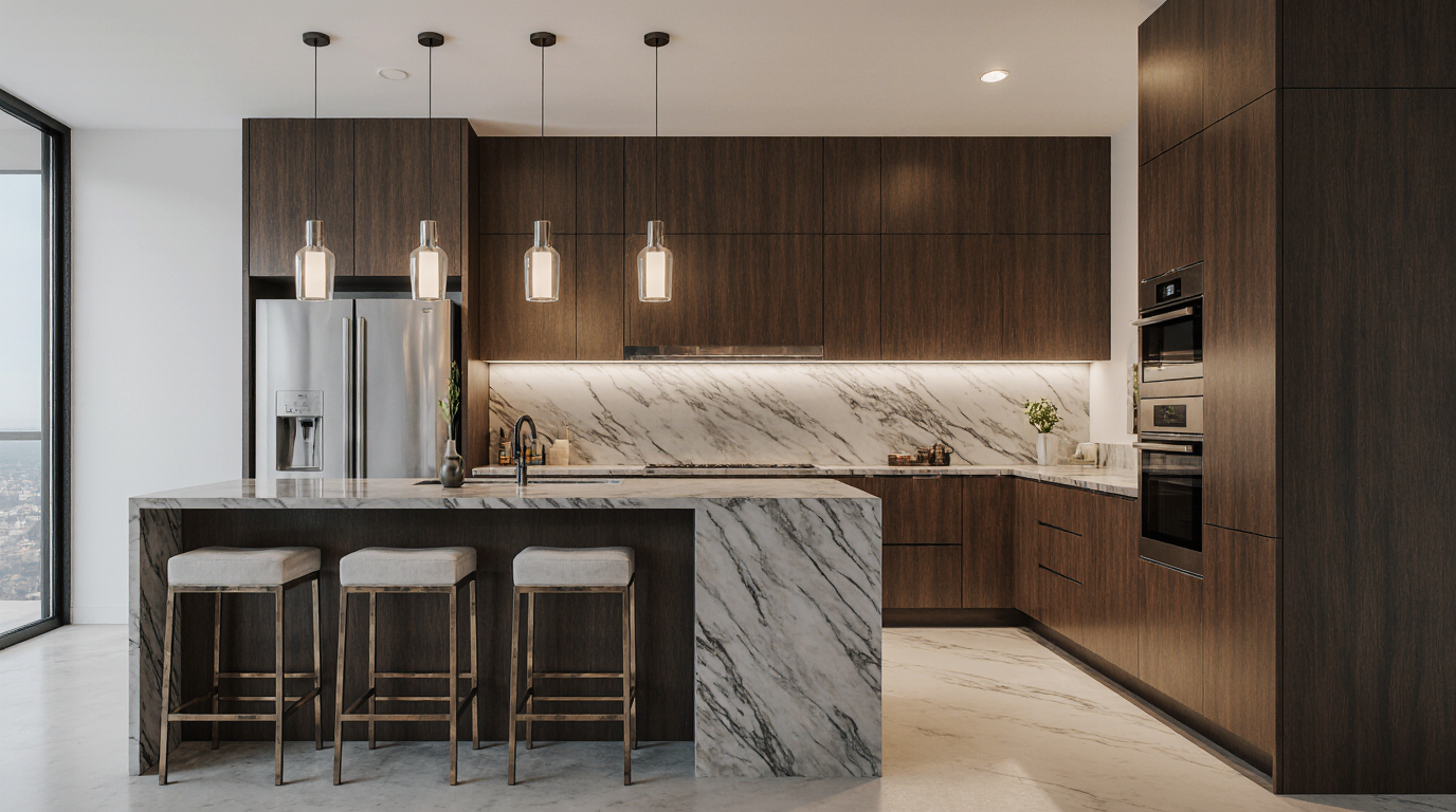 High End Cabinets Kitchen