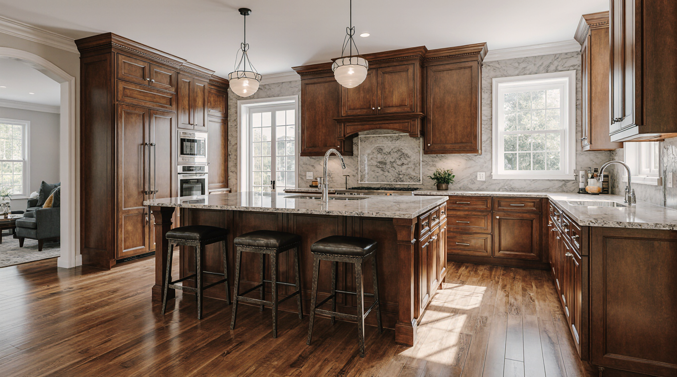 High End Custom Kitchen Cabinets