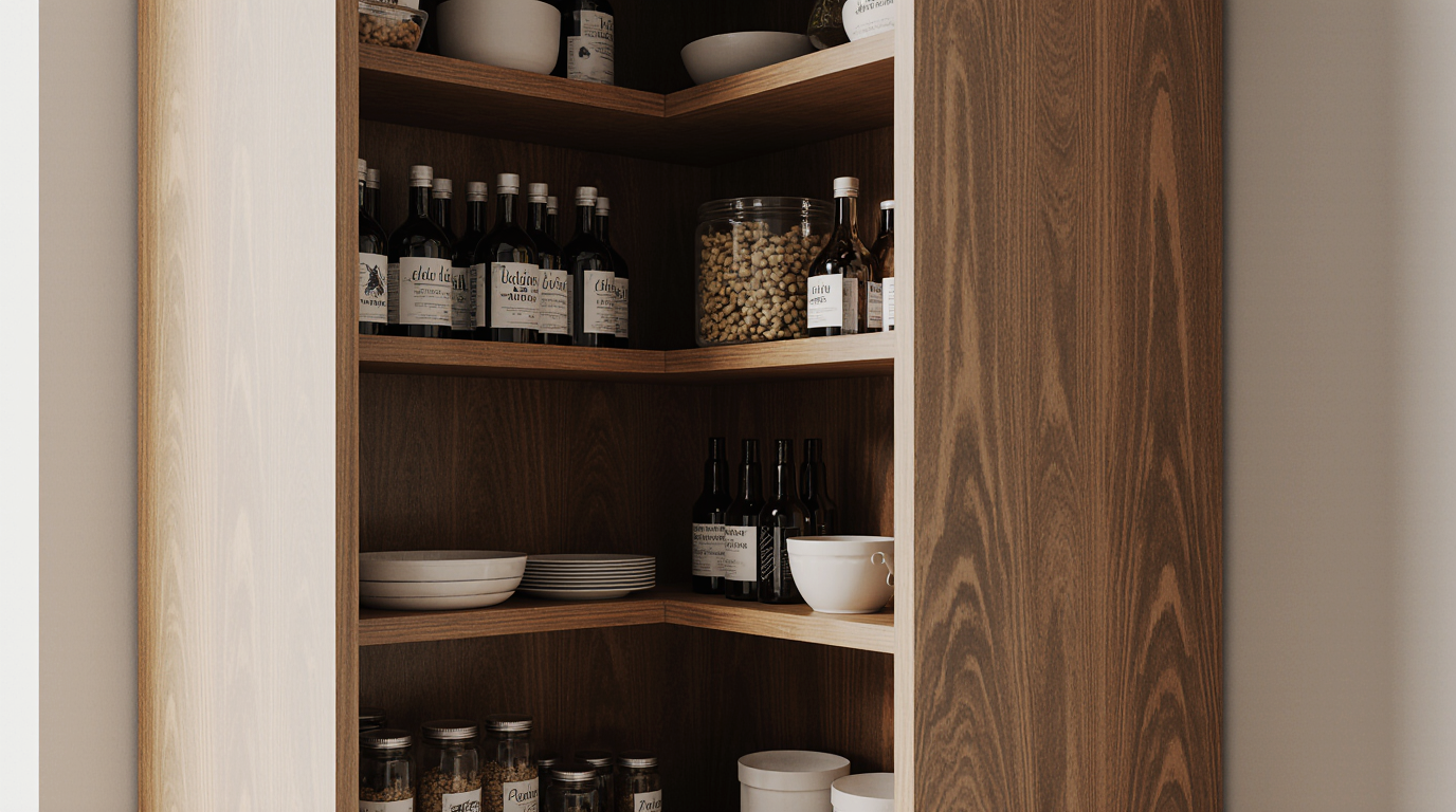 Corner Kitchen Pantry Cabinet Sarasota County FL