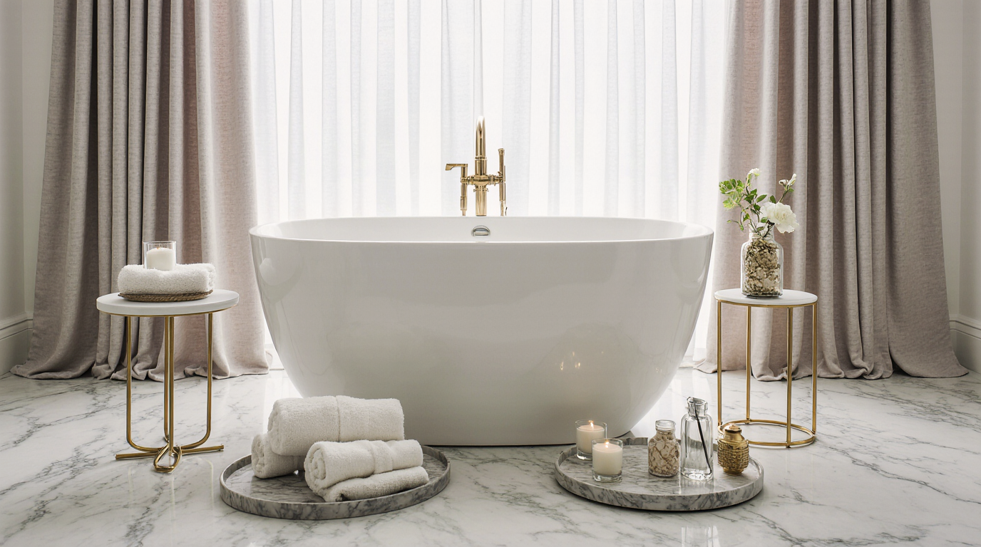 Luxury Bathtub Accessories