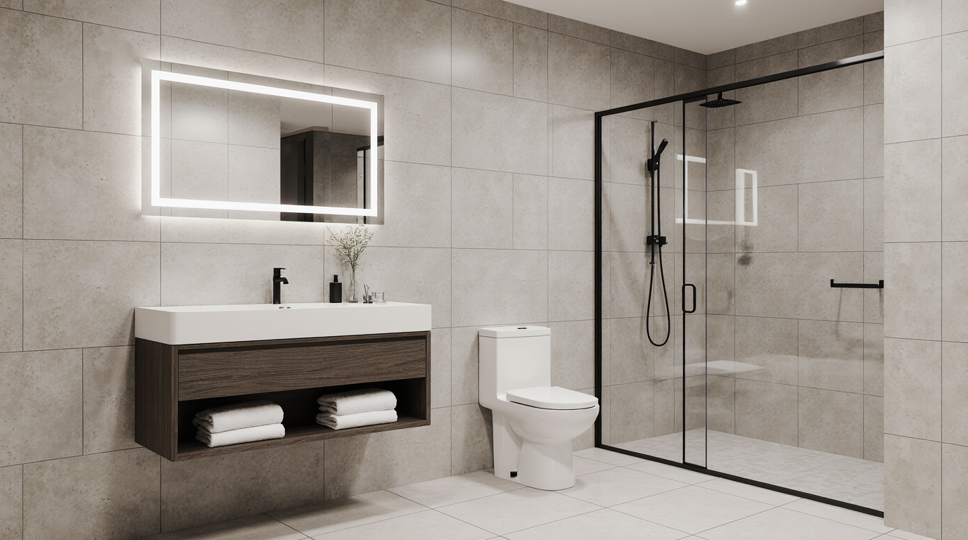 Bathroom Cabinet Wall