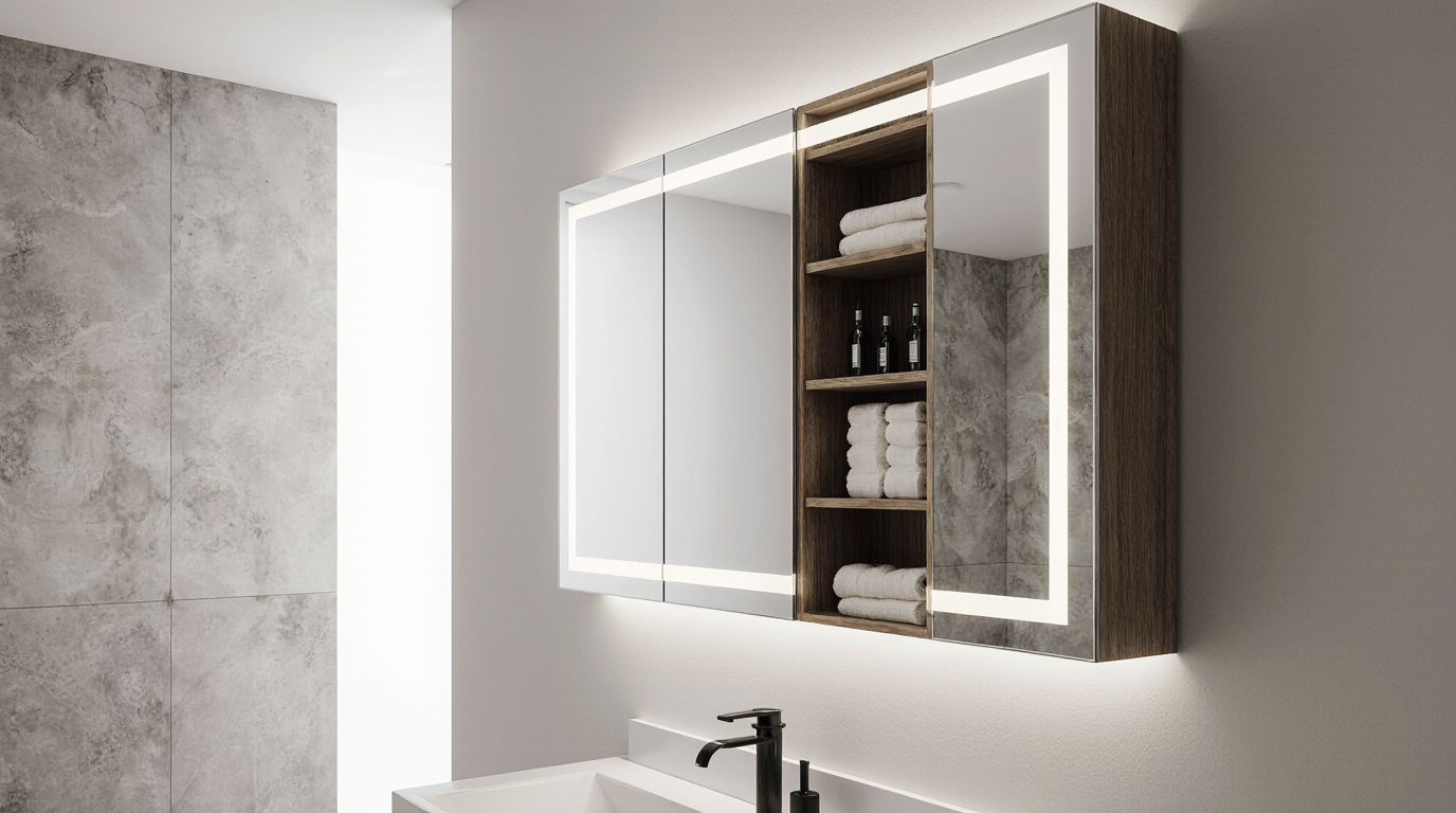 Bathroom Wall Mirror Cabinet