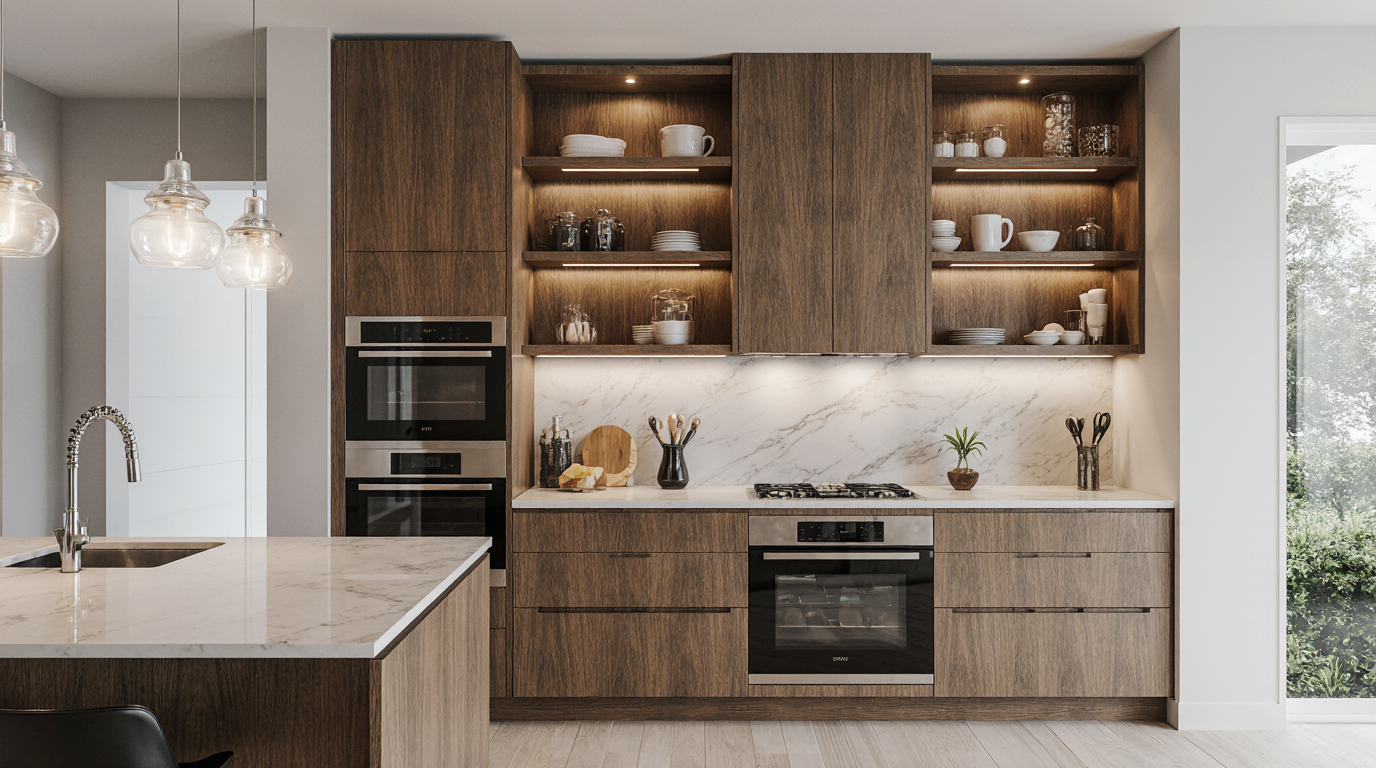 Custom Corner Cabinet Kitchen Sarasota County FL