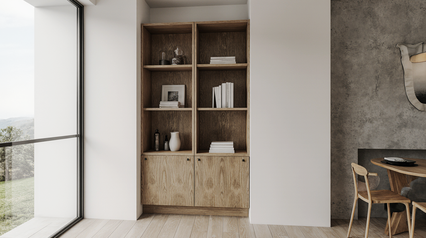 Corner Modern Cabinet Sarasota County FL