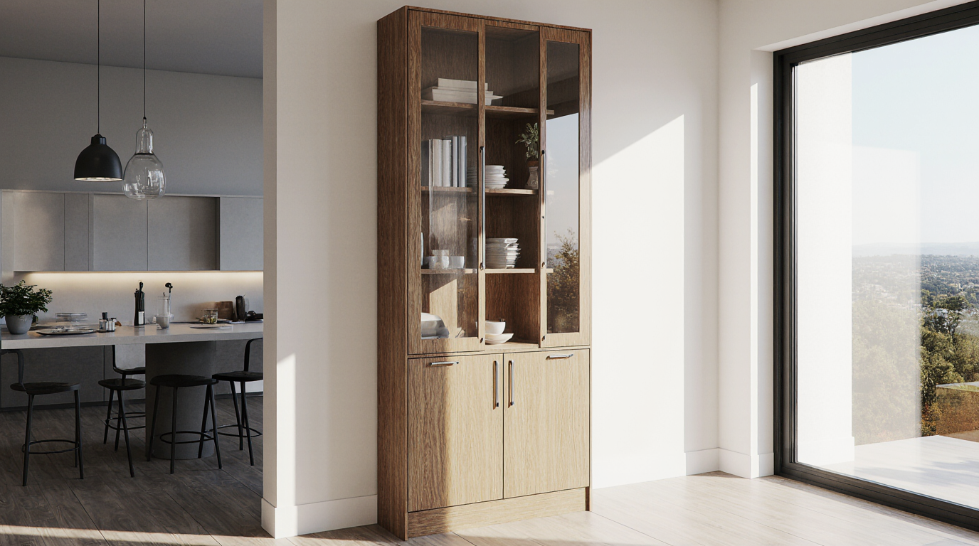 Modern Tall Corner Cabinet Sarasota County FL