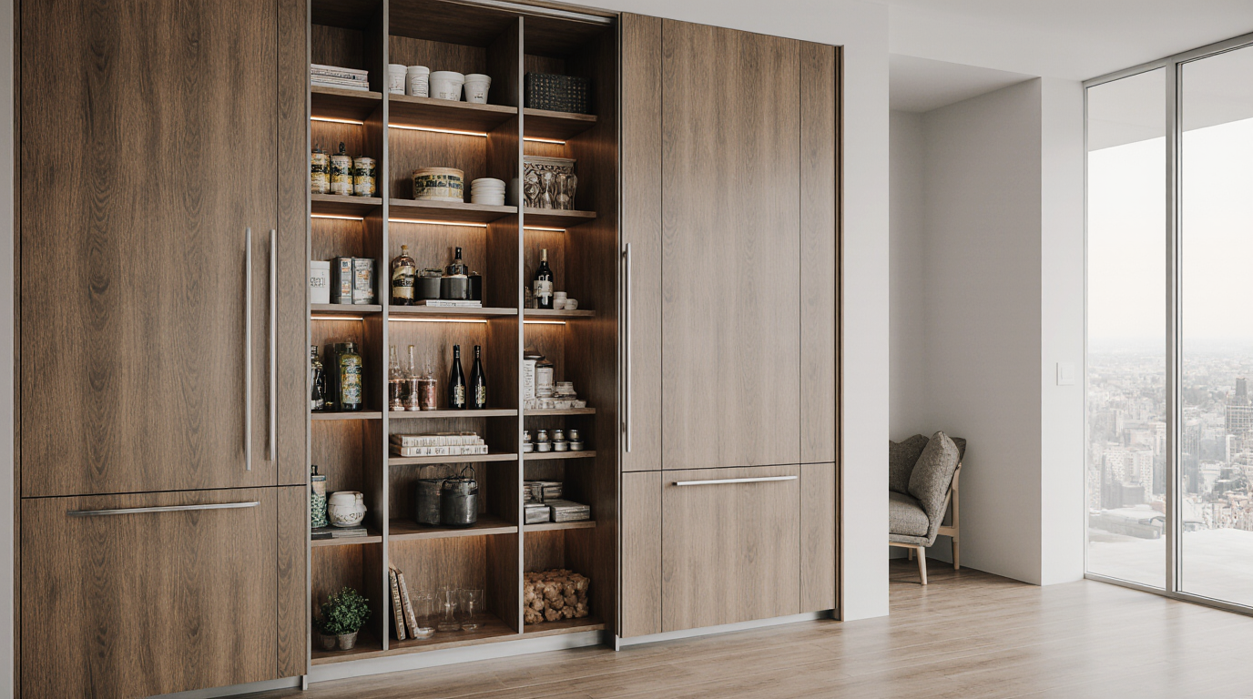 Pantry Cabinet Modern Sarasota County FL