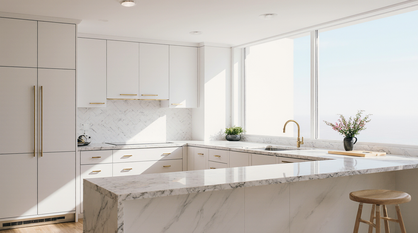 White Kitchen Remodel