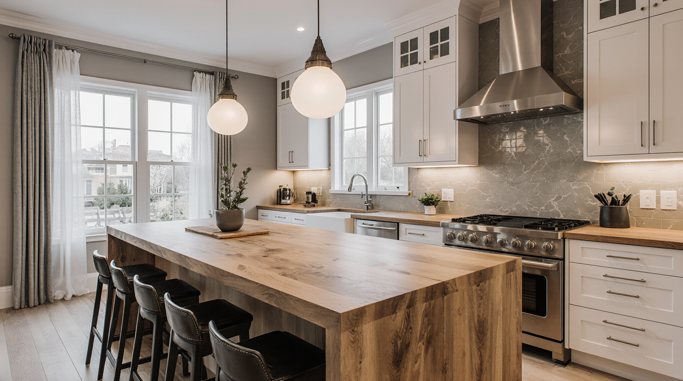 Custom Butcher Block Countertops