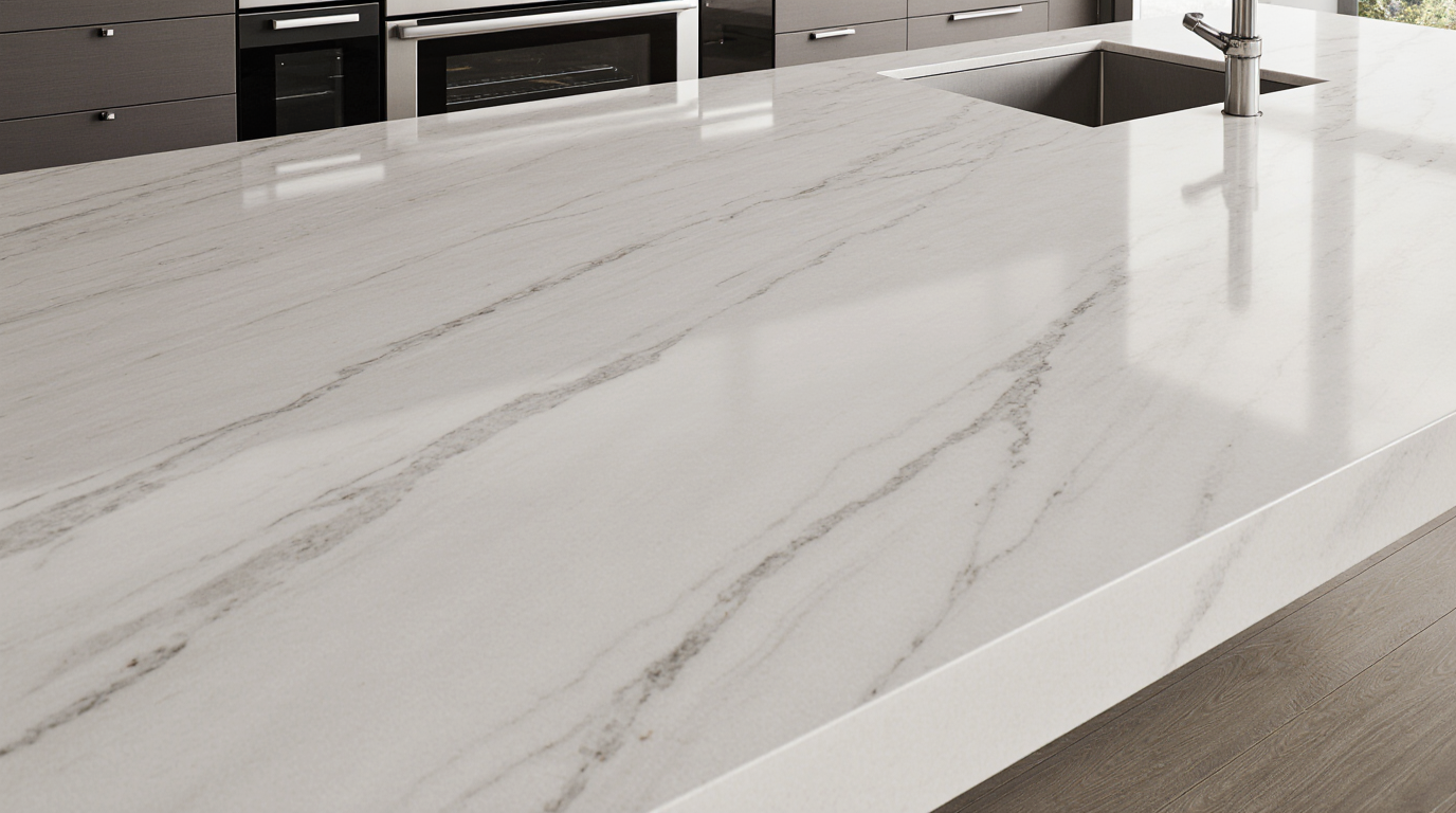 White Solid Surface Countertops Sarasota County FL
