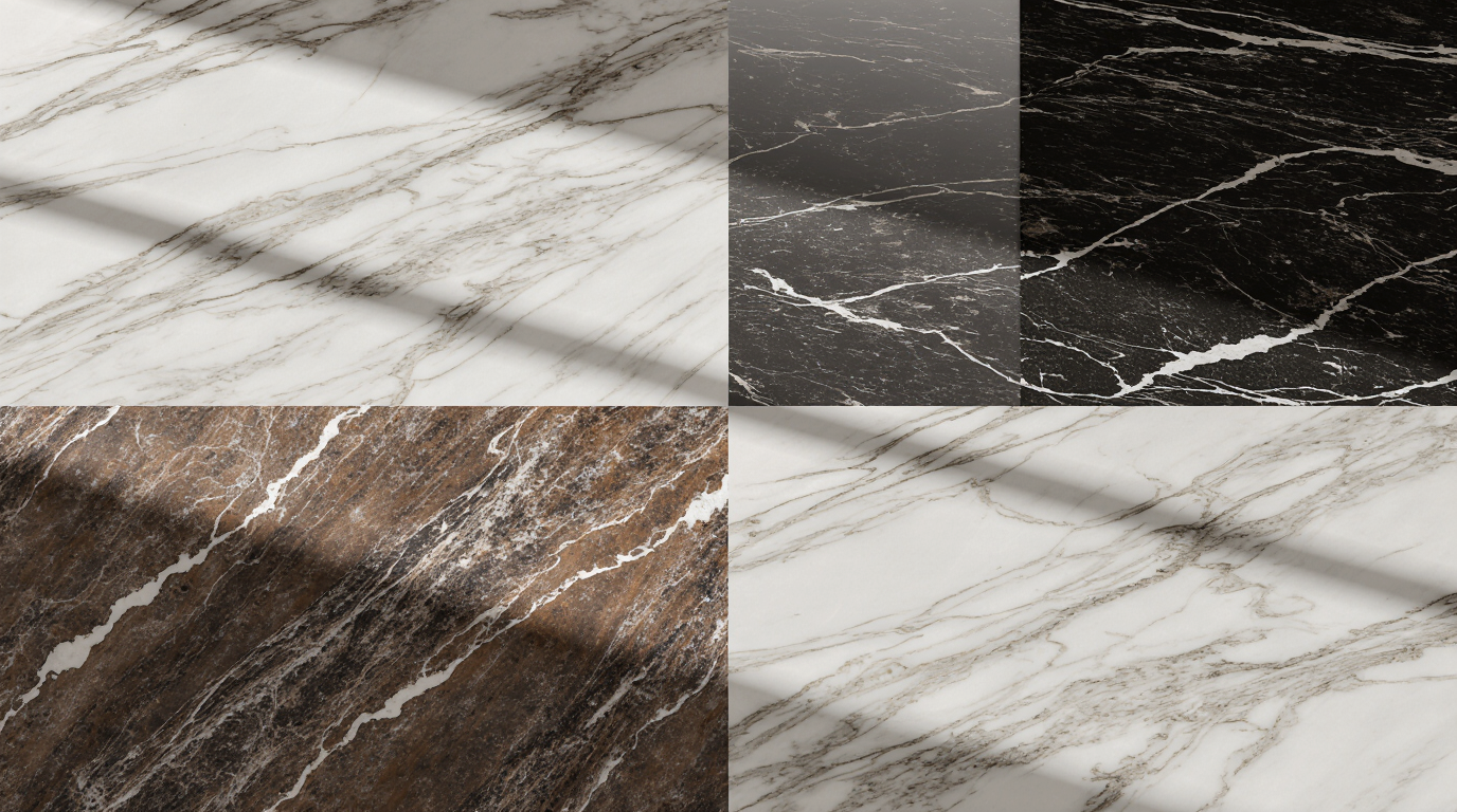Types of Marble Countertops
