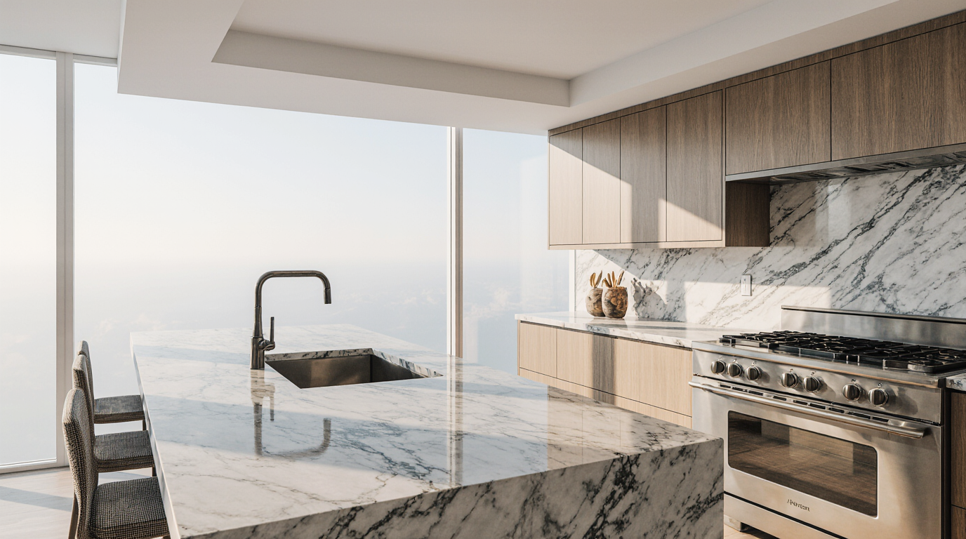 Marble Kitchen Countertops