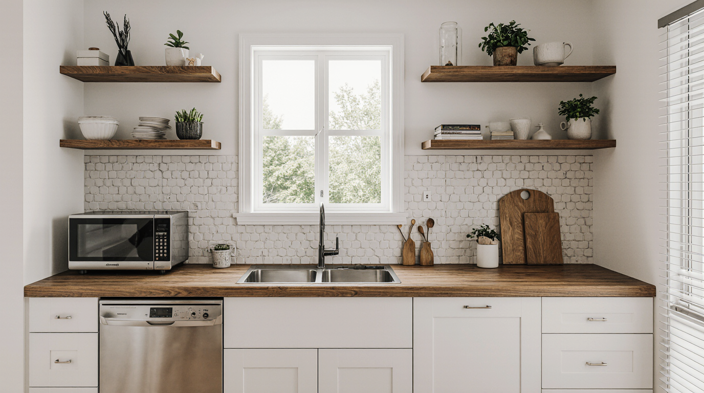 Small Kitchen Redo On A Budget Sarasota County FL