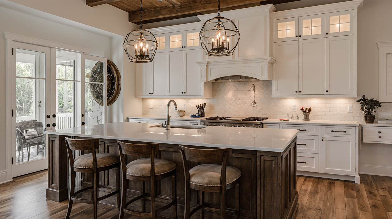 Rustic Kitchen Remodel Sarasota County FL