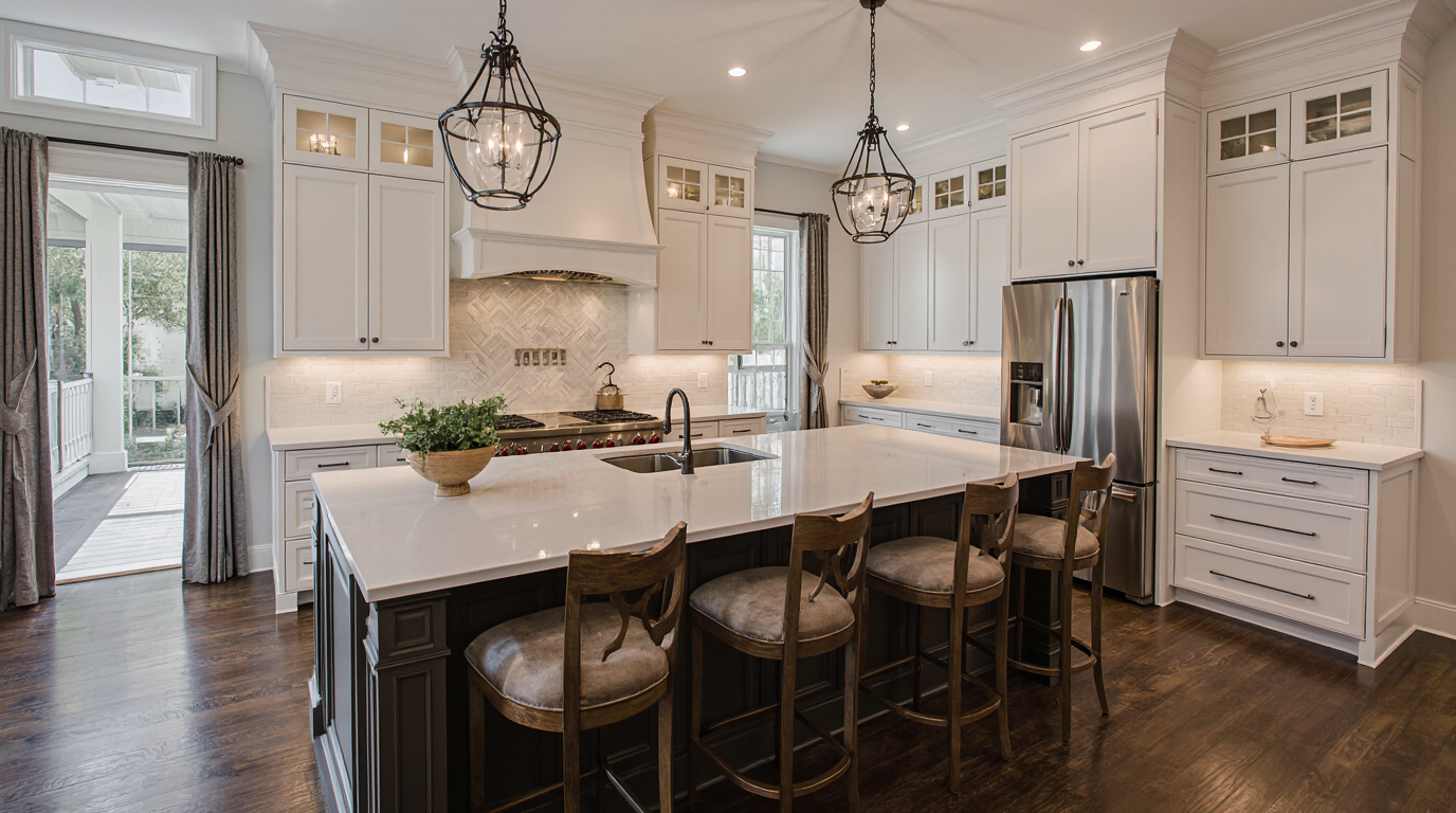 Kitchen Island Remodel Sarasota County FL