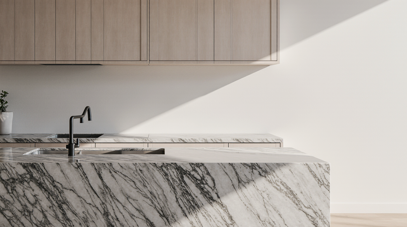 Grey Marble Countertops Sarasota County FL