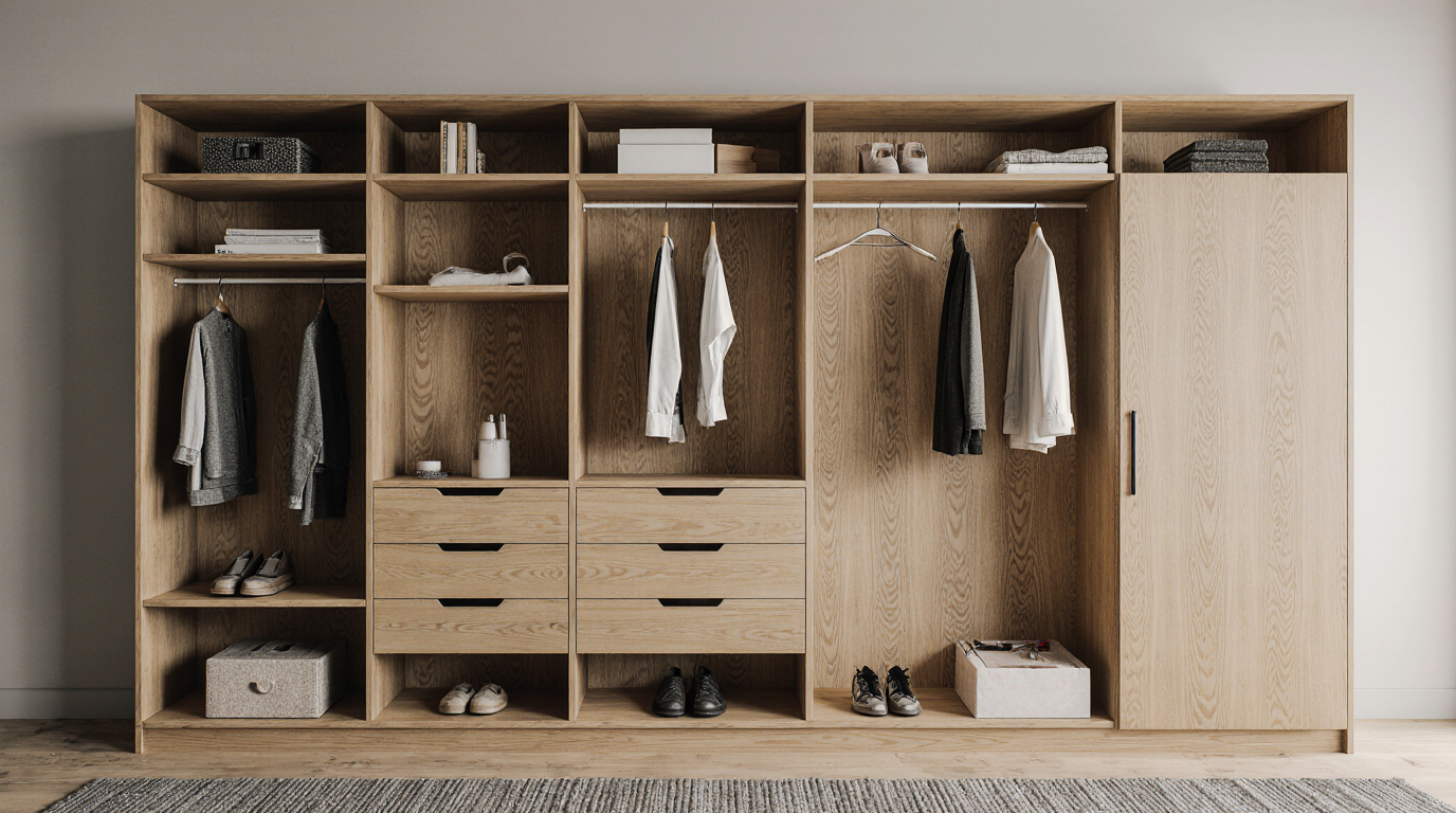 Local Closet Systems Installed